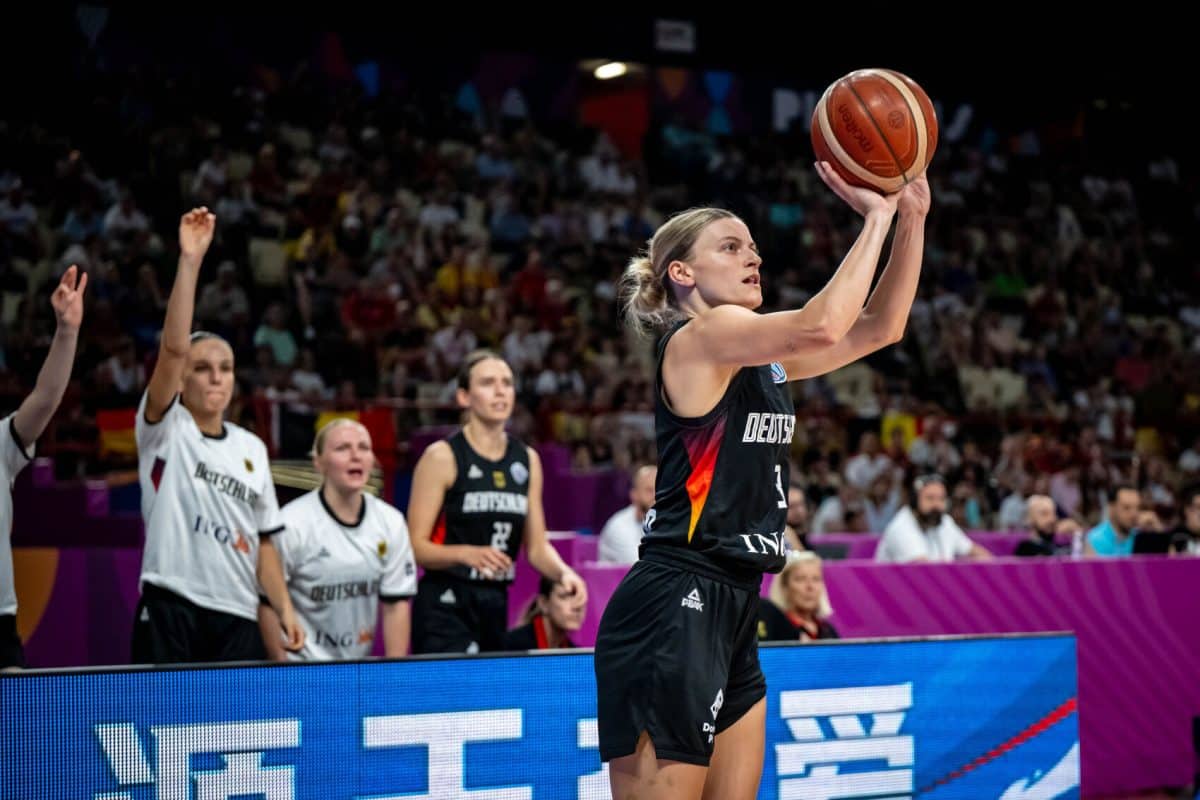 Basketball Piräus 25.06.2025
FIBA Women’s Eurobasket 2025
Viertelfinale
Belgien (BEL) - Deutschland (GER)
Foto: Tilo Wiedensohler/camera4